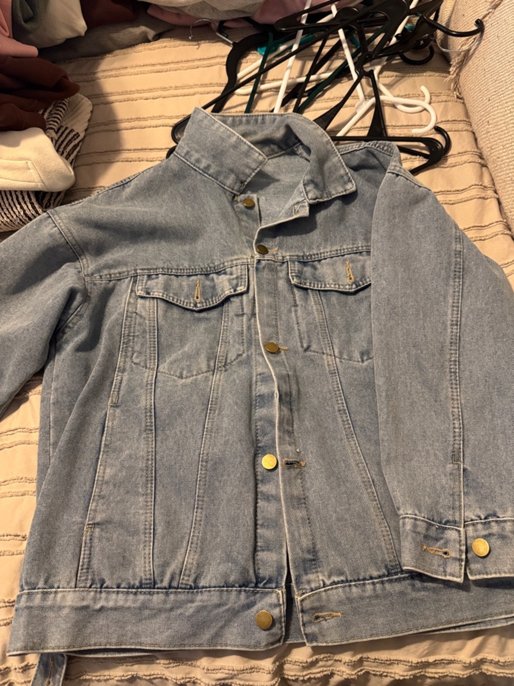 Classic Light Wash Denim Jacket